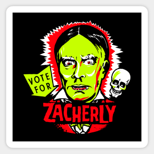 Vote for Zacherly! Sticker